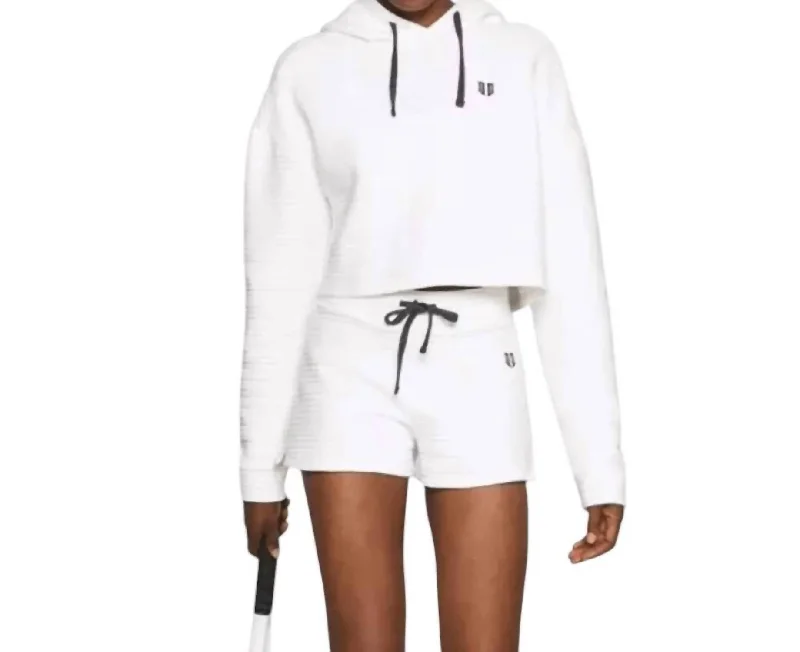 Stylish Unisex Outfit Ideas Street Chic Discounts Speedwalk Pullover Hoodie In White Stylish Unisex Outfit Ideas Street Chic Discounts Speedwalk Pullover Hoodie In White