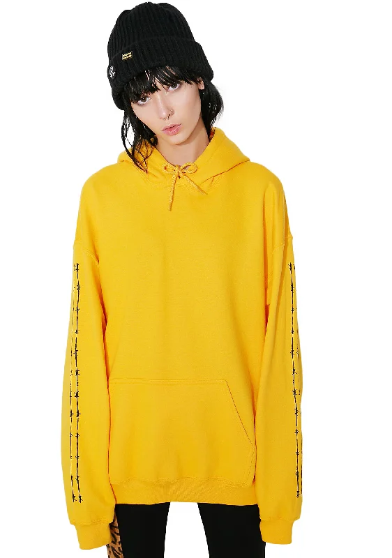 Oversized And Relaxed Unisex Fashion Enjoy Discount On The Wire Pullover Hoodie