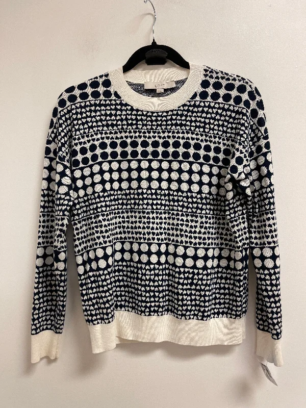 Sweater By Loft In Navy, Size: M