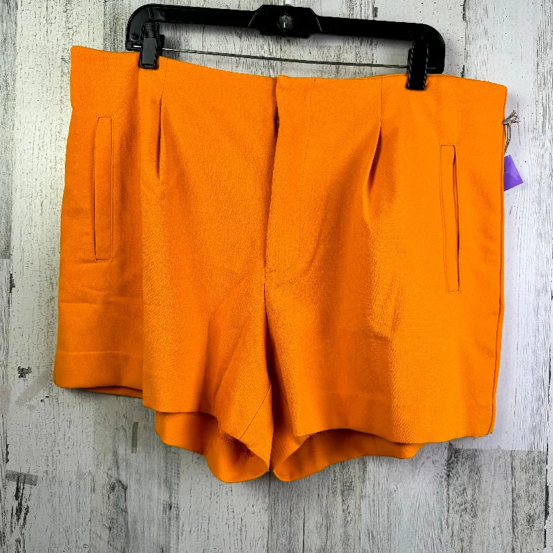 Orange Shorts A New Day, Size 16