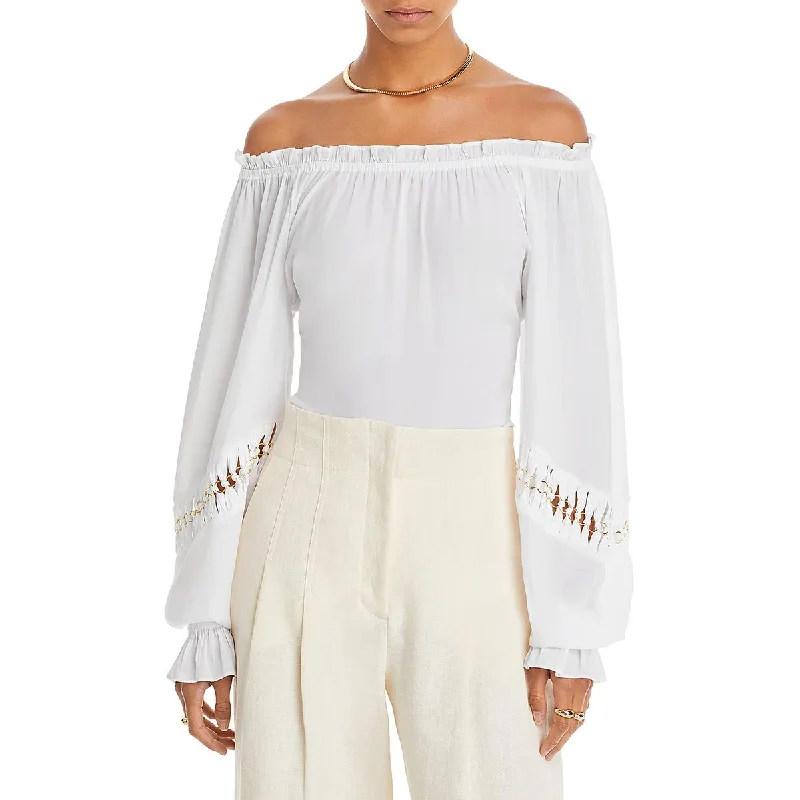 Elegant And Minimal Gender-Free Clothing Luxe Style Discounts Womens Silhouttes Knotted Ring Pullover Top Elegant And Minimal Gender-Free Clothing Luxe Style Discounts Womens Silhouttes Knotted Ring Pullover Top