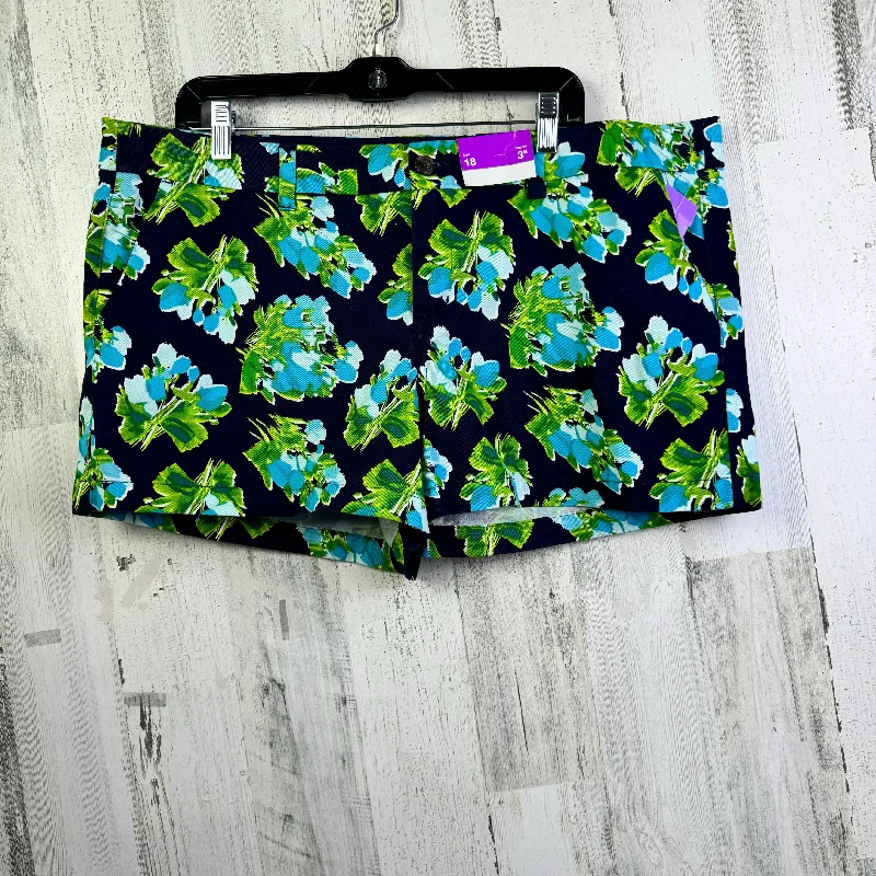 Floral Print Shorts Merona, Size 18