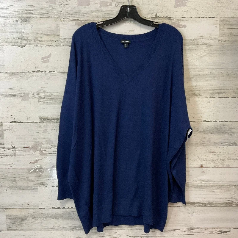 Sweater By Torrid In Blue, Size: 3x