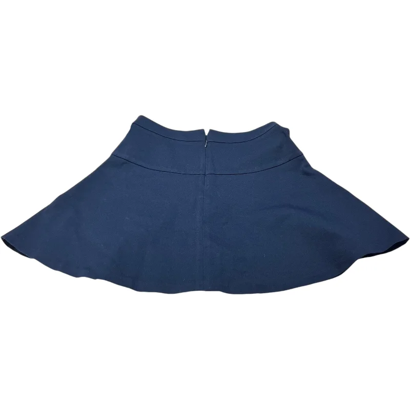 Skirt Mini & Short By Banana Republic In Blue, Size: Xs