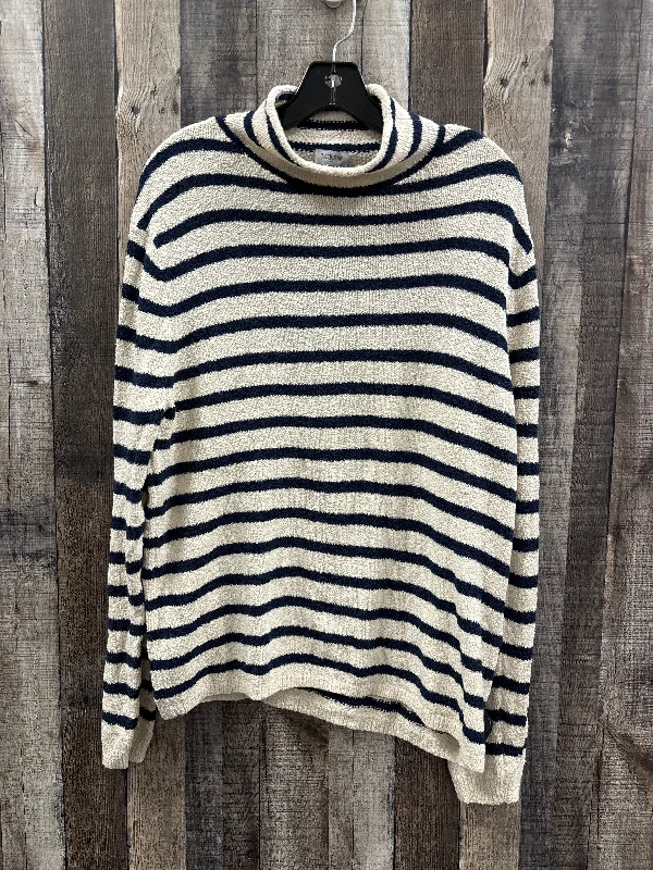 Sweater By J. Crew In Striped Pattern, Size: Xl