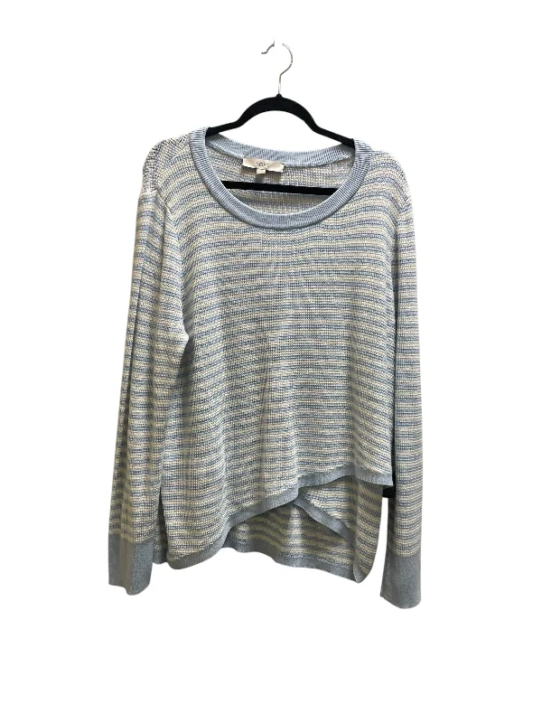 Sweater By Loft In Blue, Size: 2x