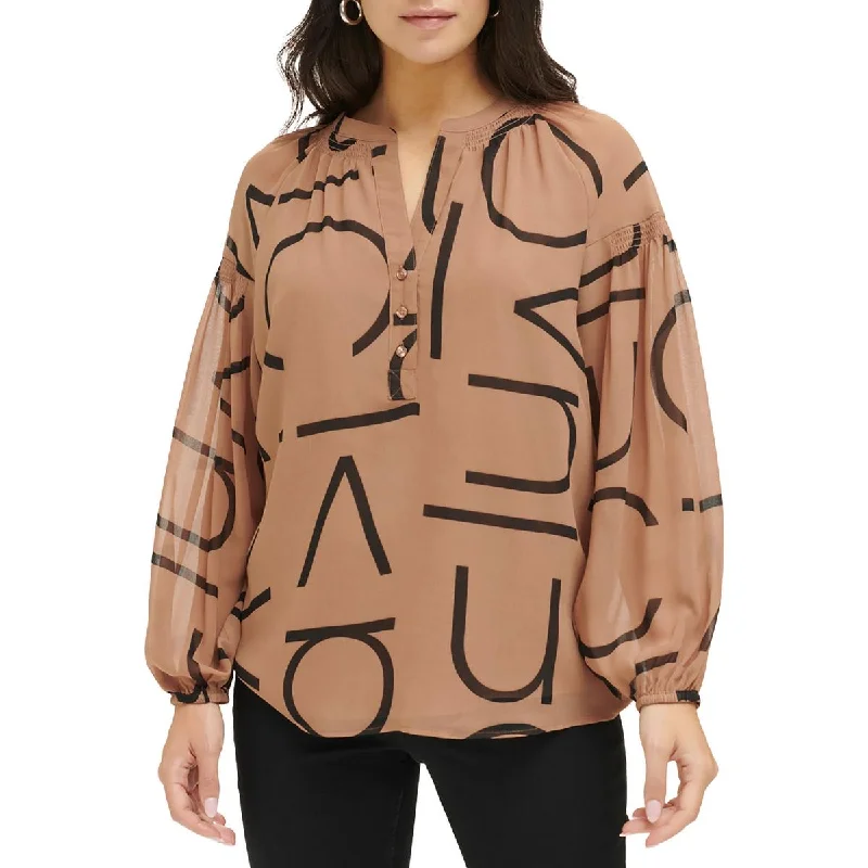 Lightweight And Breathable Unisex Wear Budget Saver Womens Logo Print Casual Pullover Top Lightweight And Breathable Unisex Wear Budget Saver Womens Logo Print Casual Pullover Top