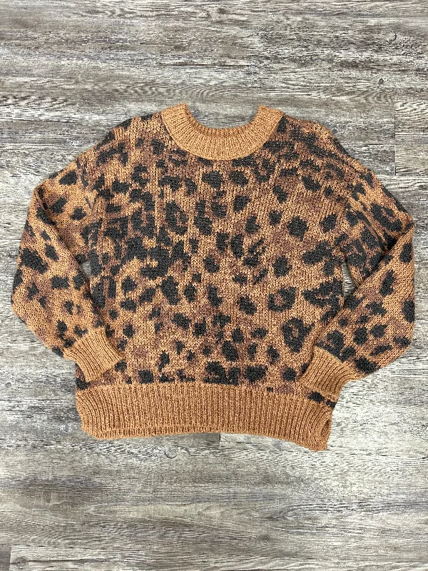 Sweater By Aerie In Animal Print, Size: Xs