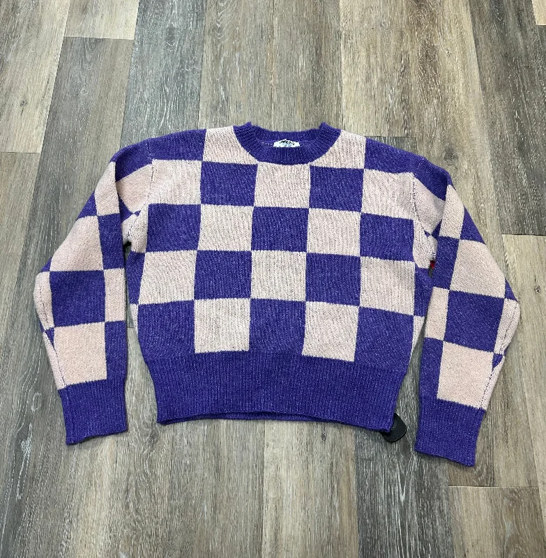 Sweater By Double Zero In Purple, Size: M