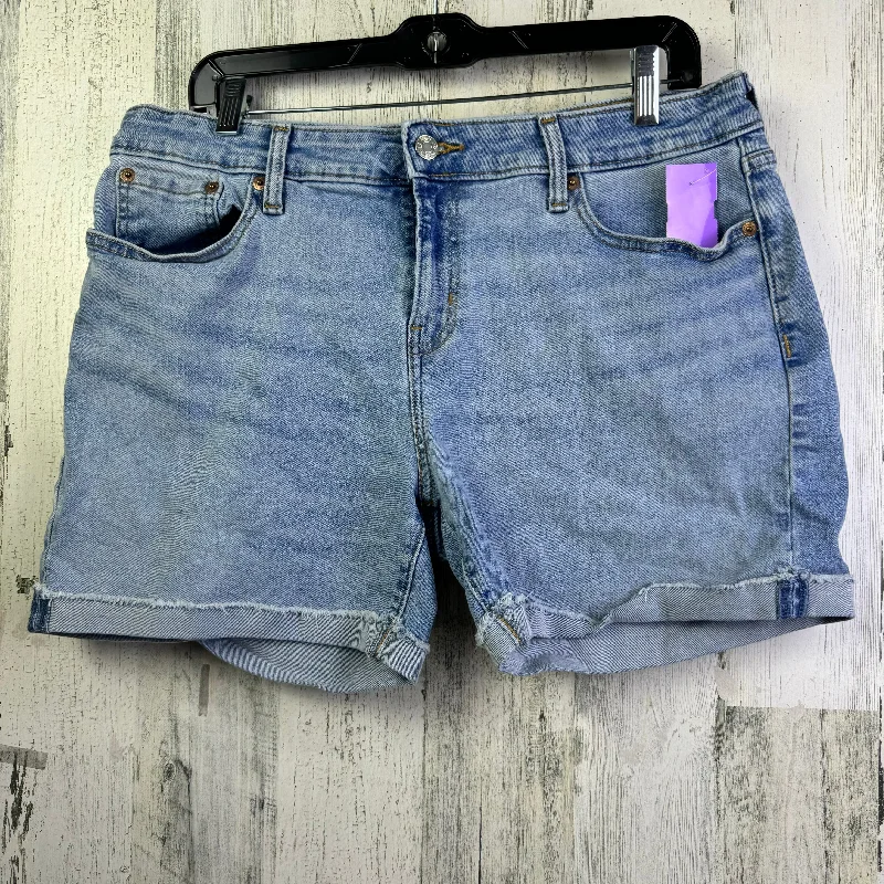 Blue Denim Shorts Levis, Size 12