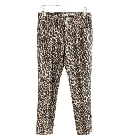 Jeans Straight By Apt 9 In Animal Print, Size: 8