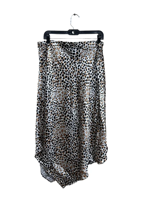 Skirt Maxi By Forever 21 In Animal Print, Size: 2x