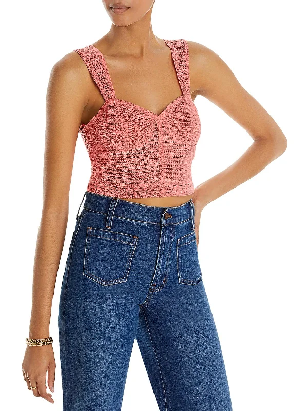 Elegant And Minimal Gender-Free Clothing Must-Have Style Discounts Womens Cotton Open Stitch Pullover Top Elegant And Minimal Gender-Free Clothing Must-Have Style Discounts Womens Cotton Open Stitch Pullover Top