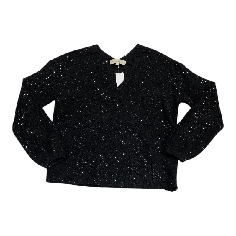 Sweater By Loft In Black, Size: Xs