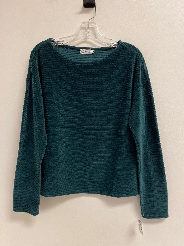 Sweater By Carve Designs In Green, Size: M