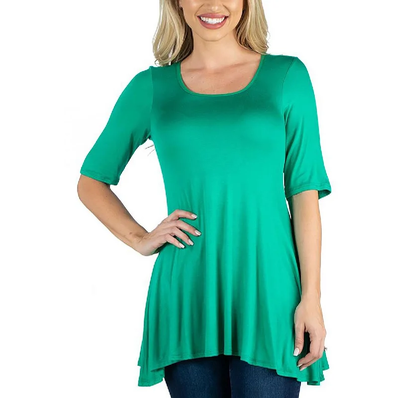 Urban-Inspired Unisex Fashion Pieces Huge Markdowns Plus Womens Stretchy Boatneck Pullover Top Urban-Inspired Unisex Fashion Pieces Huge Markdowns Plus Womens Stretchy Boatneck Pullover Top