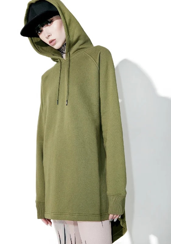 Classic Unisex Fashion Looks Trend Forward Threads Fishtail Pullover Hoodie