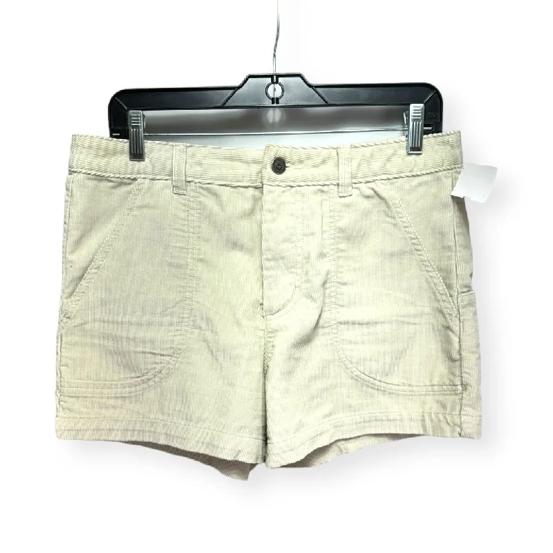 Corduroy Beige Shorts Patagonia, Size 8