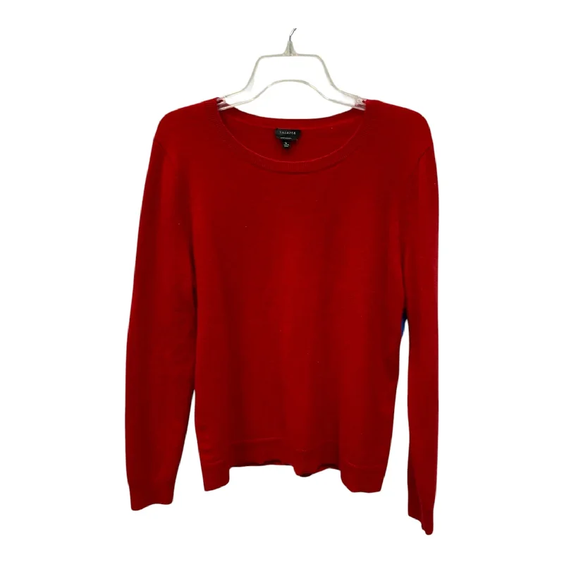 Sweater Cashmere By Talbots In Red, Size:Xl