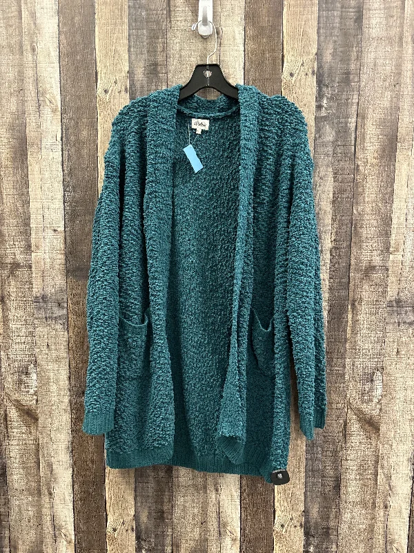 Sweater By Cme In Teal, Size: 2x