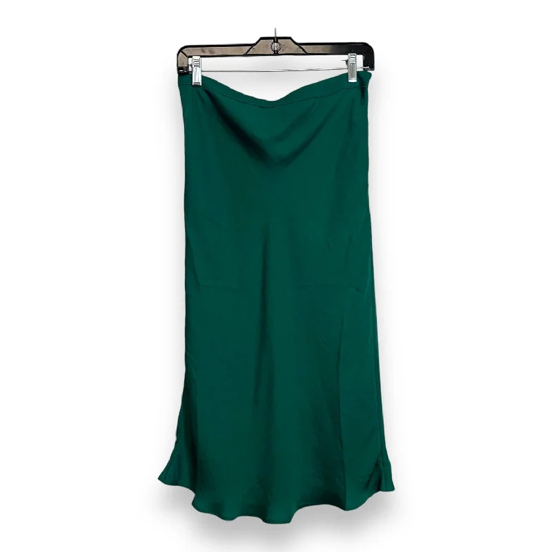 Skirt Midi By Naked Zebra In Green, Size: M