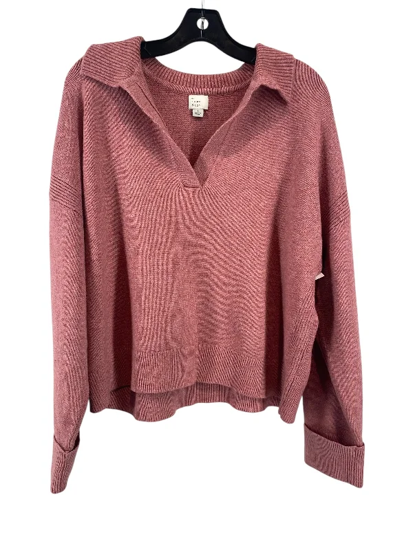 Sweater By A New Day In Pink, Size: L