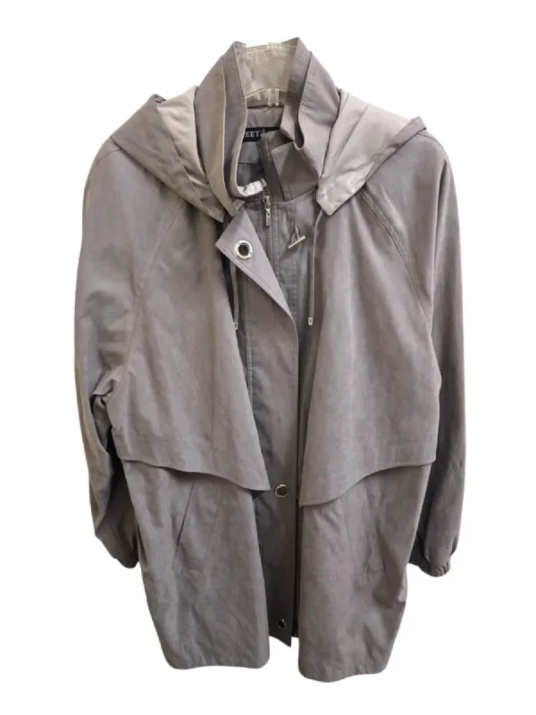 Women's Clothes And Garments Chic Trend Collection Women's Moss Microfiber Jacket In Driftwood Women's Clothes And Garments Chic Trend Collection Women's Moss Microfiber Jacket In Driftwood