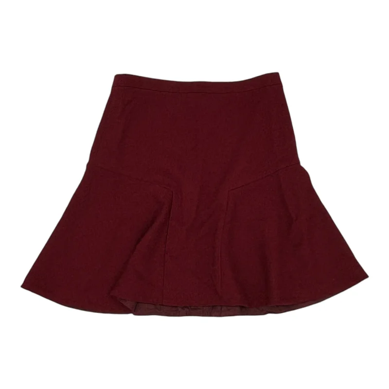 Skirt Mini & Short By J. Crew In Red, Size:2