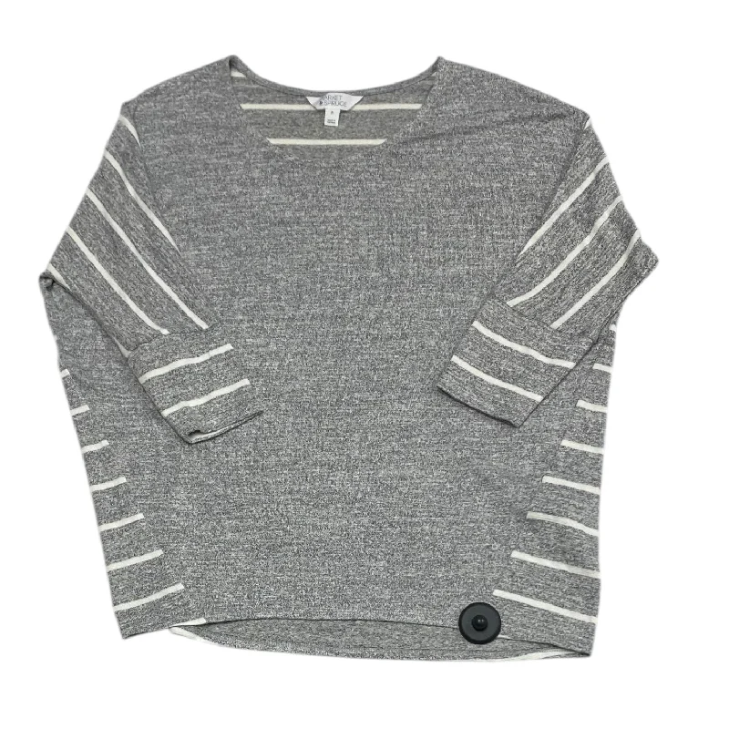 Sweater By Market & Spruce In Grey, Size: M