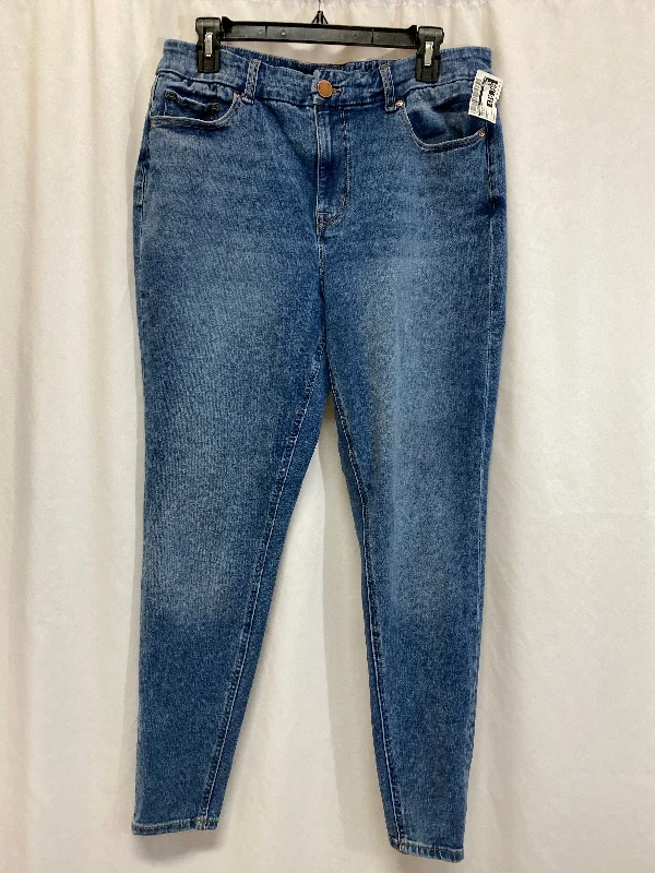 Jeans Skinny By Maurices In Blue Denim, Size: L