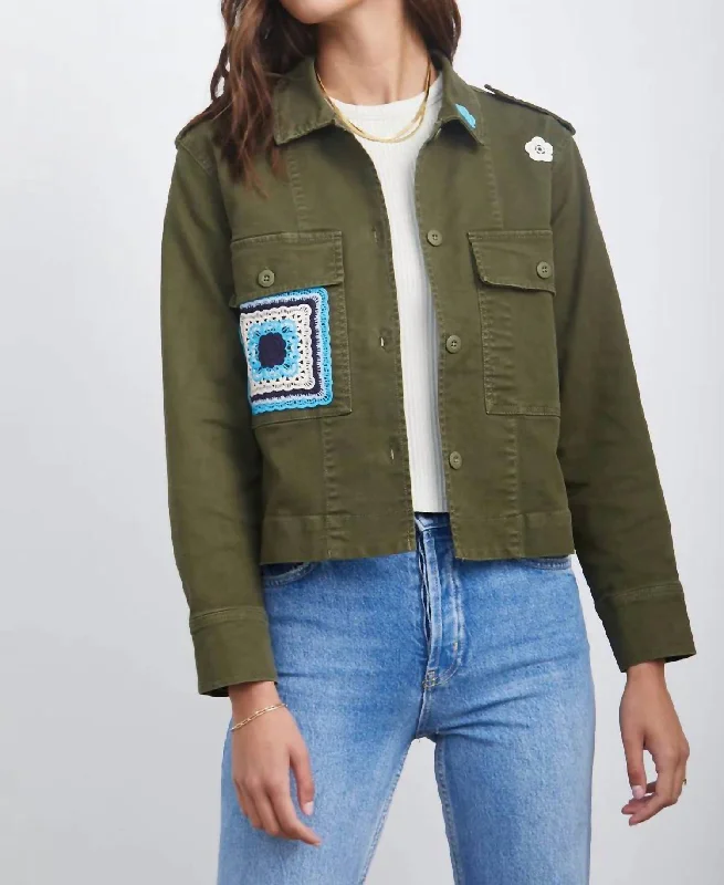 Women's Trendy Garments Ride The Style Wave Tuli Jacket In Olive