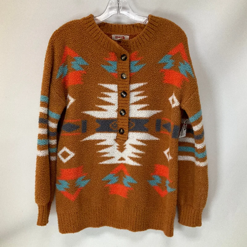 Sweater By Cmc In Brown, Size: M