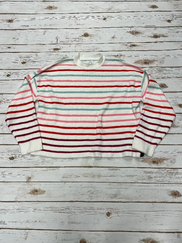 Sweater By J. Crew In Striped Pattern, Size: Xl