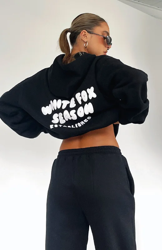 The Main Season Oversized Hoodie Black