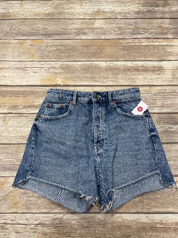 Blue Denim Shorts Zara, Size 6