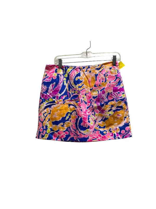 Skirt Mini & Short By Lilly Pulitzer In Multi-colored, Size: 4