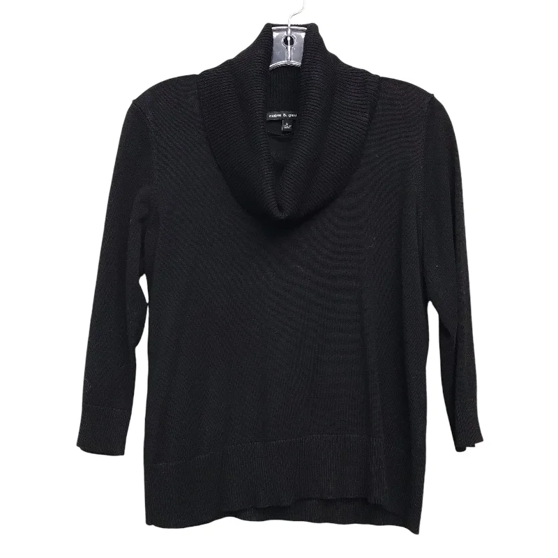 Sweater By Cable And Gauge In Black, Size:M