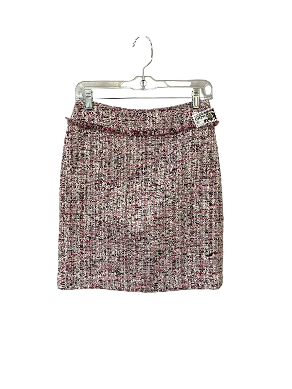 Skirt Mini & Short By White House Black Market In Pink, Size: 0