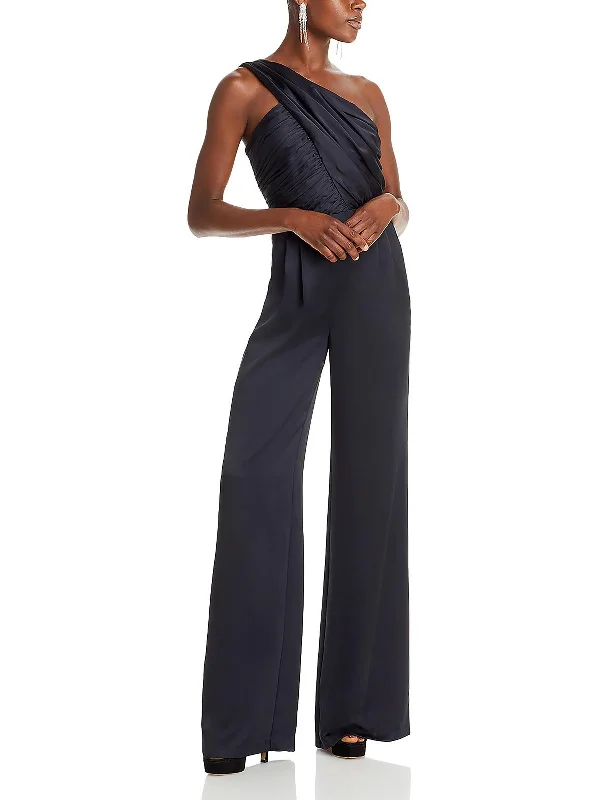 Womens Cut Out Wide Legs Jumpsuit