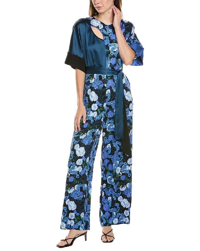 Diane von Furstenberg Marie Rose Jumpsuit