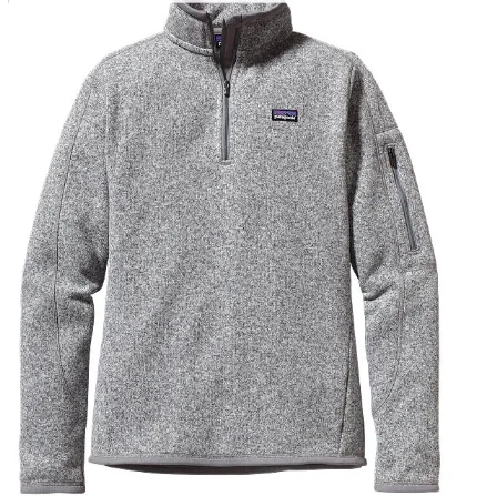 Signature Style Essentials Shop Stylish Fashion At Unbeatable Prices Now Patagonia Women's Better Sweater 1/4-Zip - Birch White Signature Style Essentials Shop Stylish Fashion At Unbeatable Prices Now Patagonia Women's Better Sweater 1/4-Zip - Birch White