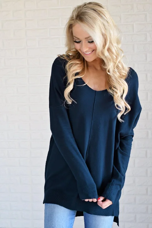 Valentine's Special Hold On To Me Sweater ~ Blue
