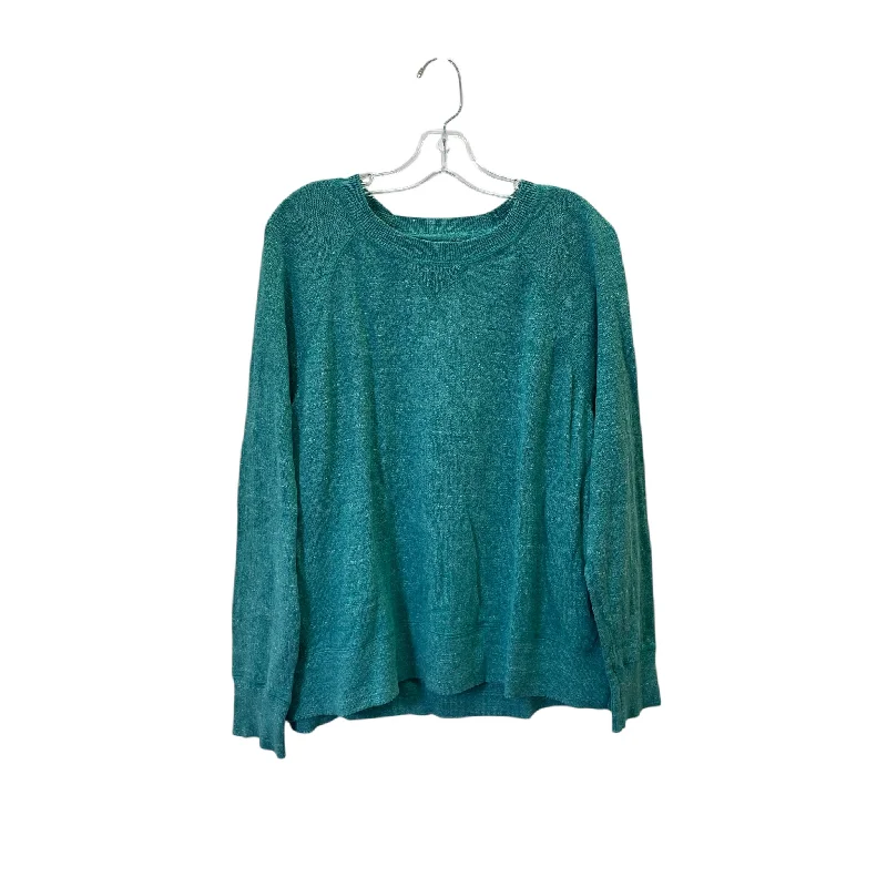 Ethnic Cultural Event Wear Sweater By L.L. Bean In Green, Size:Xl