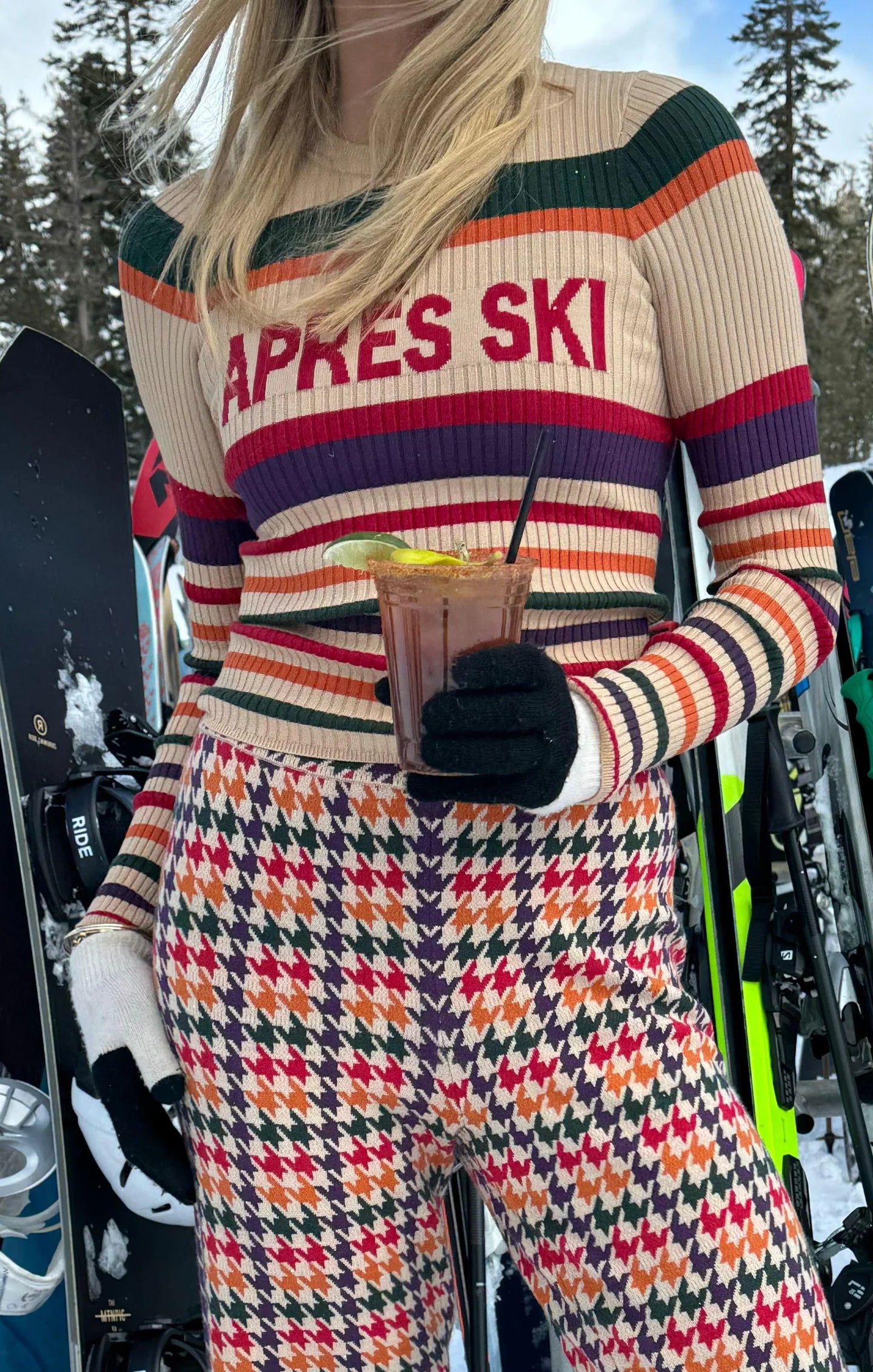 Discover Now Women's Luxury Apparel Slope Sweater Apres Ski