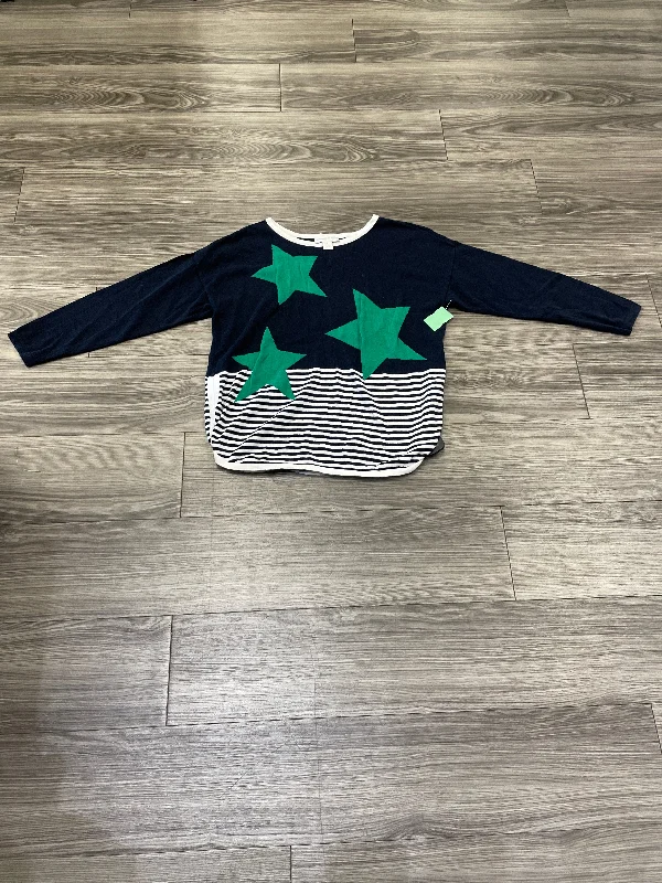 Comfort Centric Apparel Navy Sweater Christopher And Banks, Size L