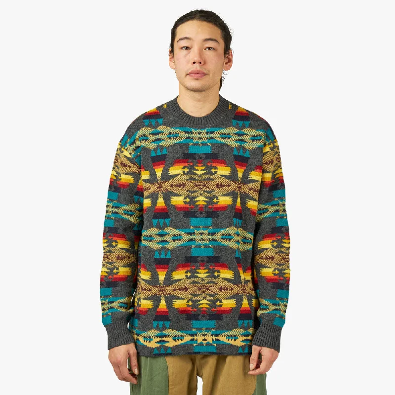 Trendy And Individual Women's Fashion Limited-Time Fashion Sale – Shop Your Favorite Styles Now Junya Watanabe MAN x Pendleton Wool Jacquard Sweater / Grey Trendy And Individual Women's Fashion Limited-Time Fashion Sale – Shop Your Favorite Styles Now Junya Watanabe MAN x Pendleton Wool Jacquard Sweater / Grey