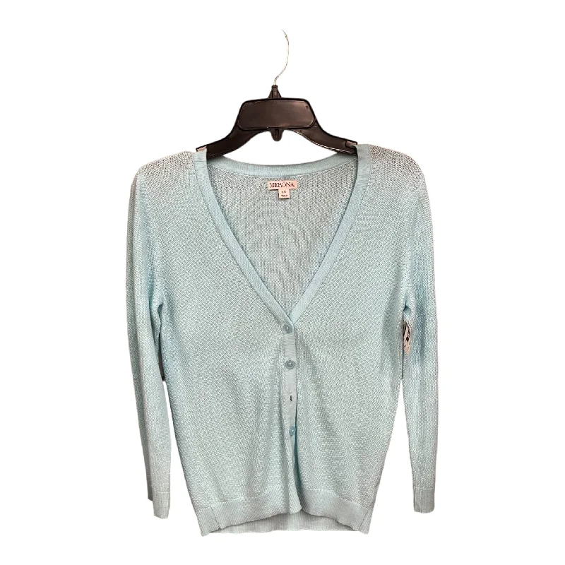 Trend Leading Collection Blue Cardigan Merona, Size S
