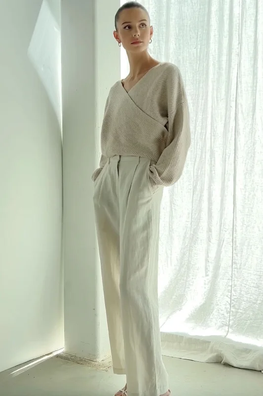 The Good Stuff Affordable Women's Apparel WRAP SWEATER