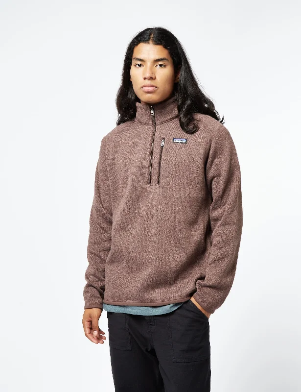 Luxury Comfort Women's Athletic Apparel Patagonia Better Sweater 1/4 Zip Fleece - Dusky Brown Luxury Comfort Women's Athletic Apparel Patagonia Better Sweater 1/4 Zip Fleece - Dusky Brown