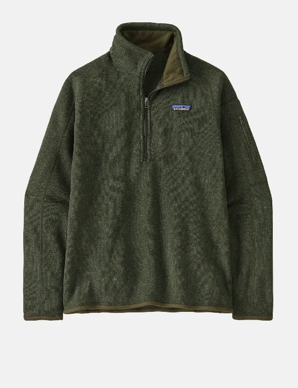 Flash Sale Fever Classic Clothes For Women Patagonia Women's 1/4 Zip Better Sweater - Torrey Pine Green Flash Sale Fever Classic Clothes For Women Patagonia Women's 1/4 Zip Better Sweater - Torrey Pine Green